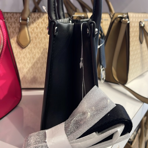 Michael Kors Mirella Small Ombré Signature Logo Crossbody Satchel Tote Shoulder - Picture 6 of 16